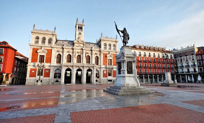 Una imagen de la plaza Mayor de la ciudad. /AV