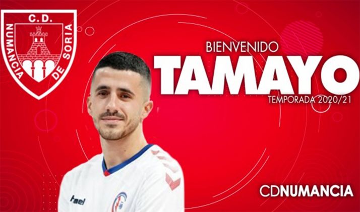 Jesús Tamayo, apuesta del Numancia para el ataque