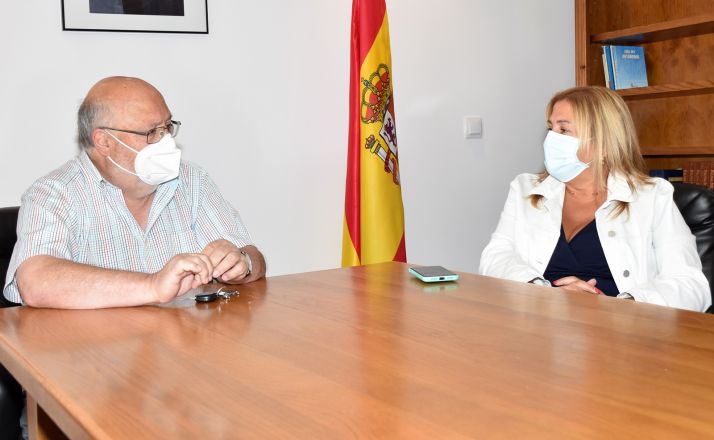 Yolanda de Gregorio y Amancio Martínez. /Jta. 