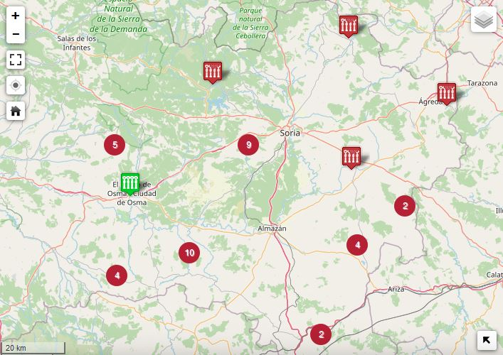 Los 33 elementos sorianos de la Lista Roja de patrimonio 