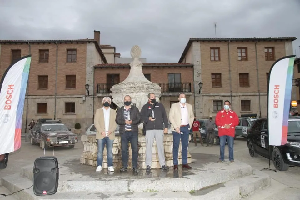 Llegada de la Iberian Classic Raid a El Burgo.