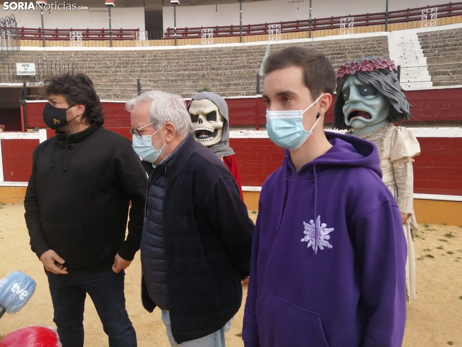 Una imagen de la presentación de las nuevas figuras. /SN