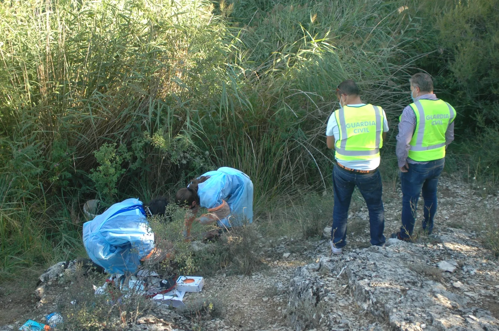 Imágenes de las investigaciones en el Río Duero. /GC