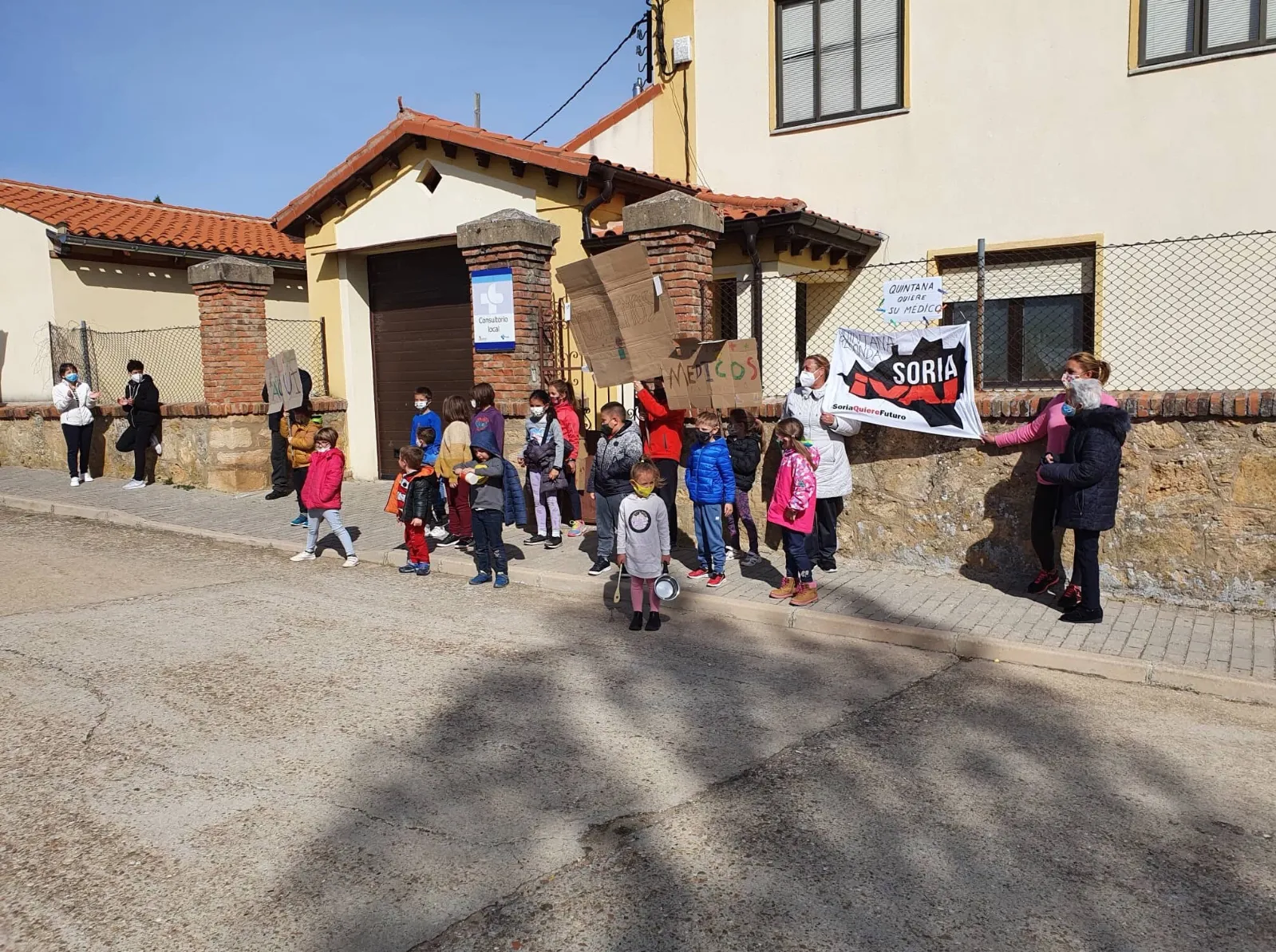 La provincia de Soria se concentra por la Sanidad.