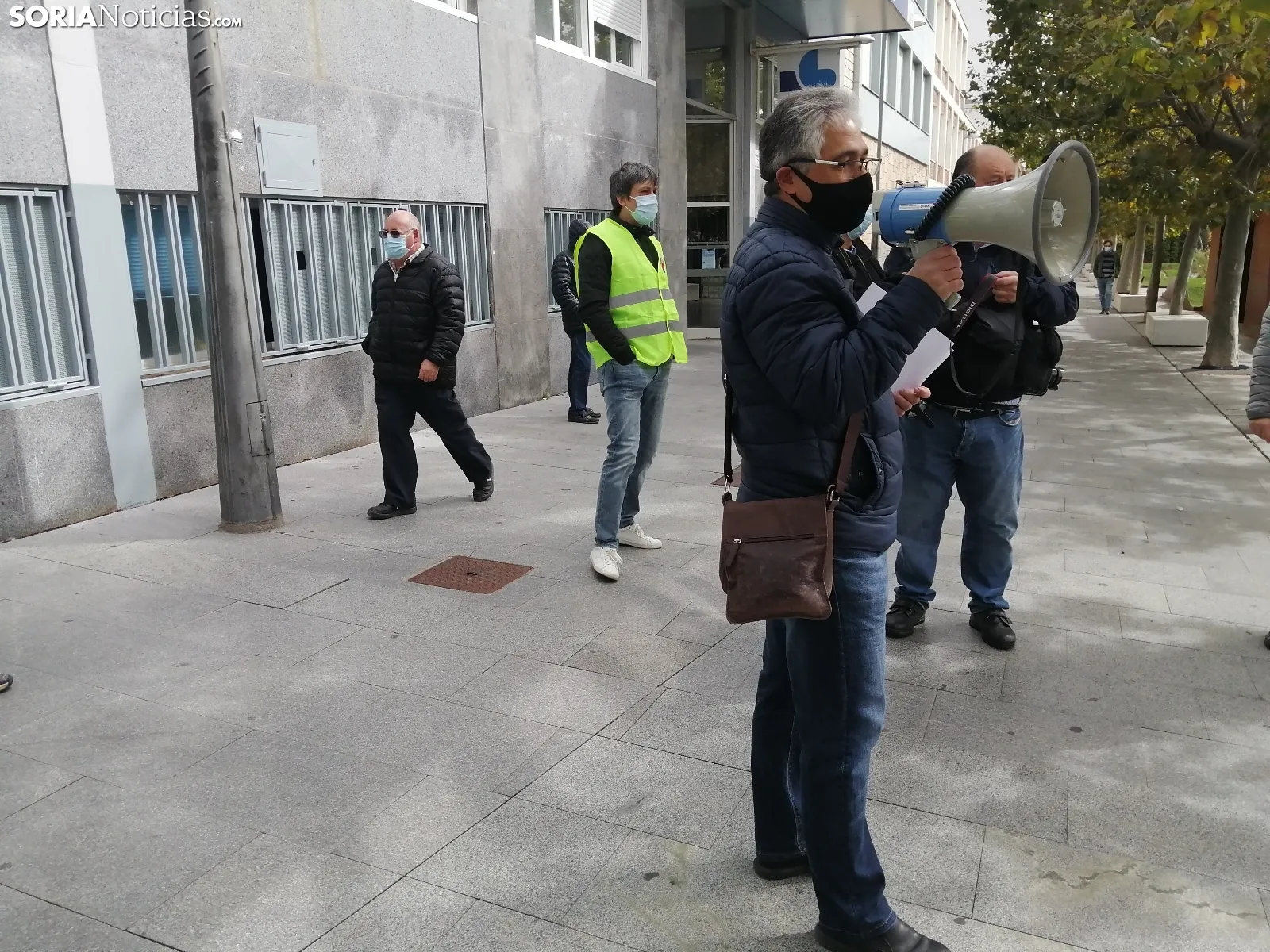 Una imagen del llamamiento hoy de la Soria Ya. /SN