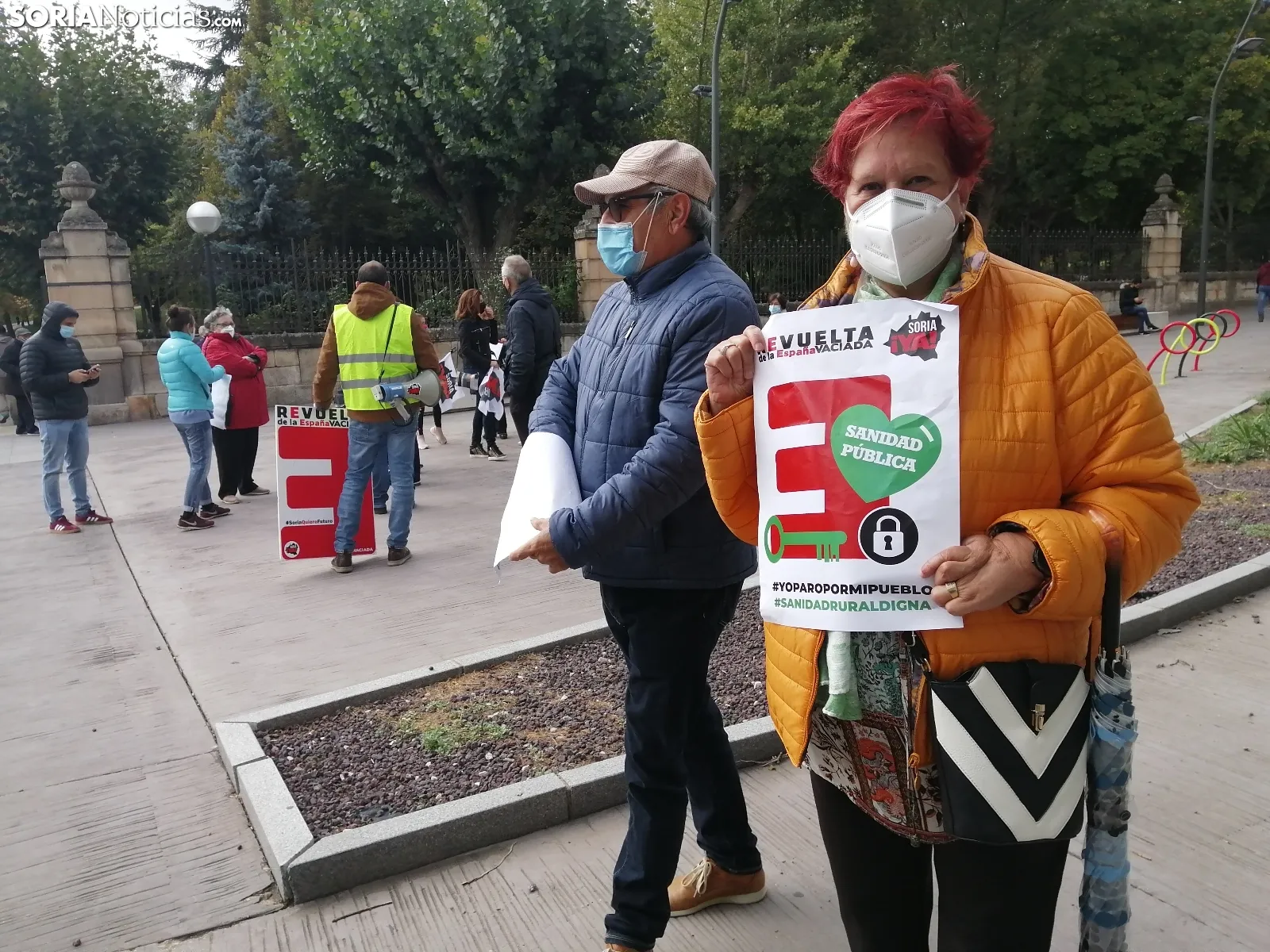 Una imagen del llamamiento hoy de la Soria Ya. /SN