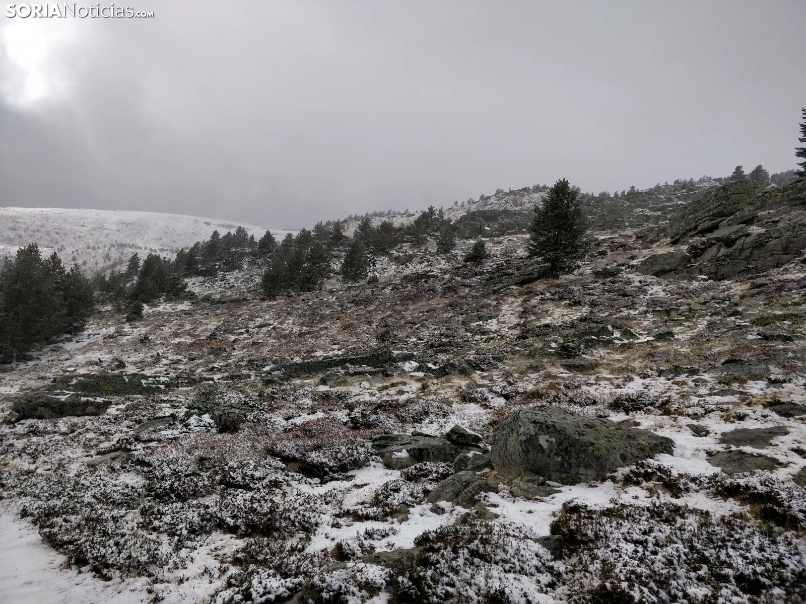 La Laguna Negra de Soria nevada