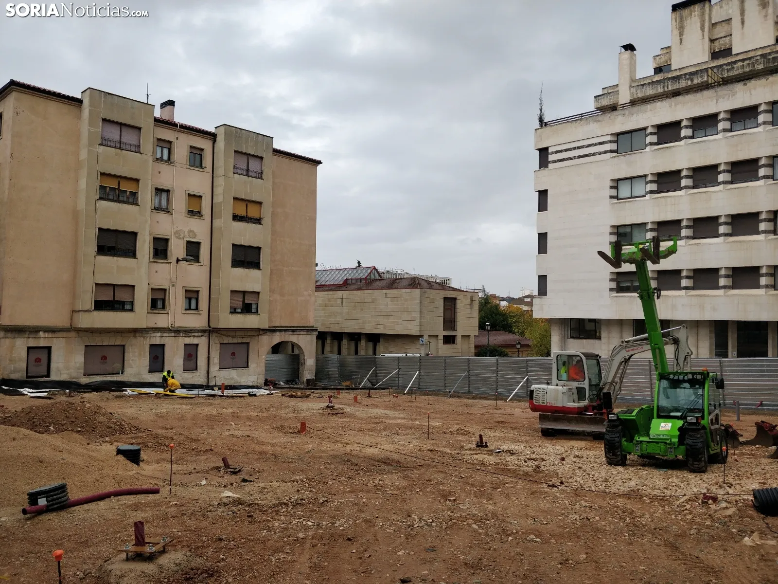 Foto 2 - Soria contar&aacute; con una nueva plaza de m&aacute;s de 1200 metros cuadrados para la primavera 
