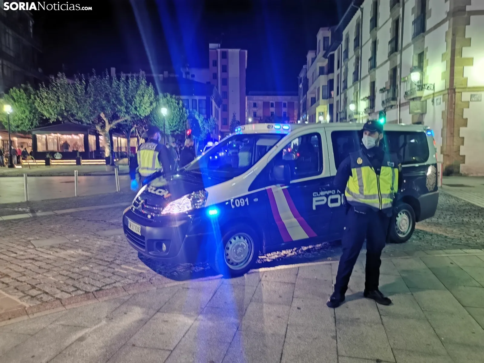 Foto 10 - Soria cumple el toque de queda y a las 22:00 horas Soria se vac&iacute;a