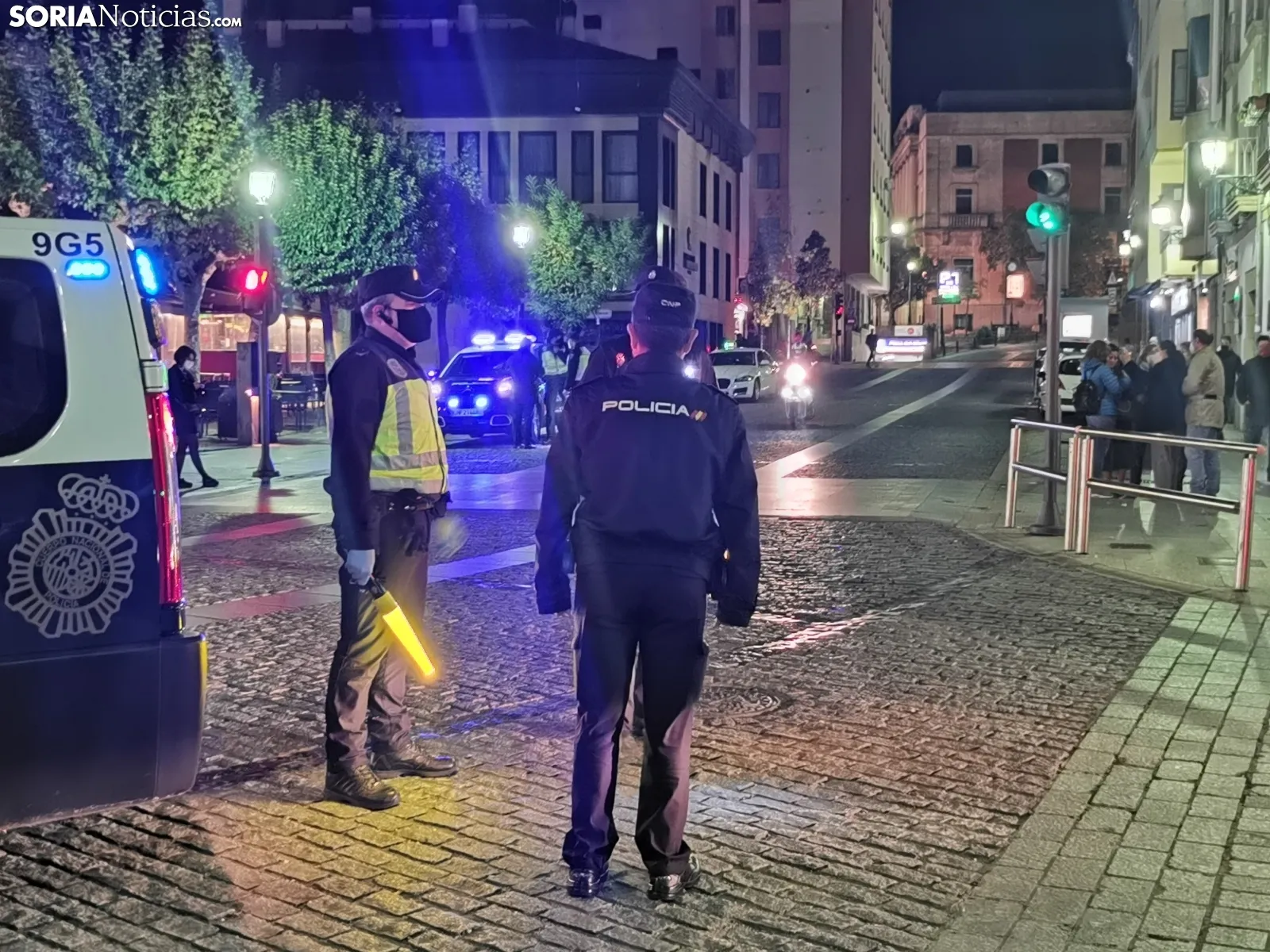 Foto 9 - Soria cumple el toque de queda y a las 22:00 horas Soria se vac&iacute;a