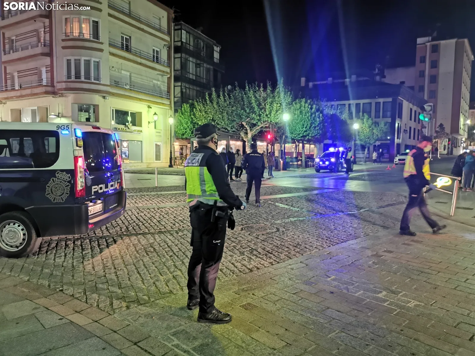 Foto 8 - Soria cumple el toque de queda y a las 22:00 horas Soria se vac&iacute;a