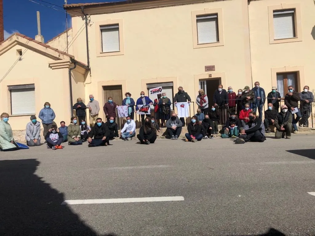 Una de las concentraciones en la geogafía provincial. 