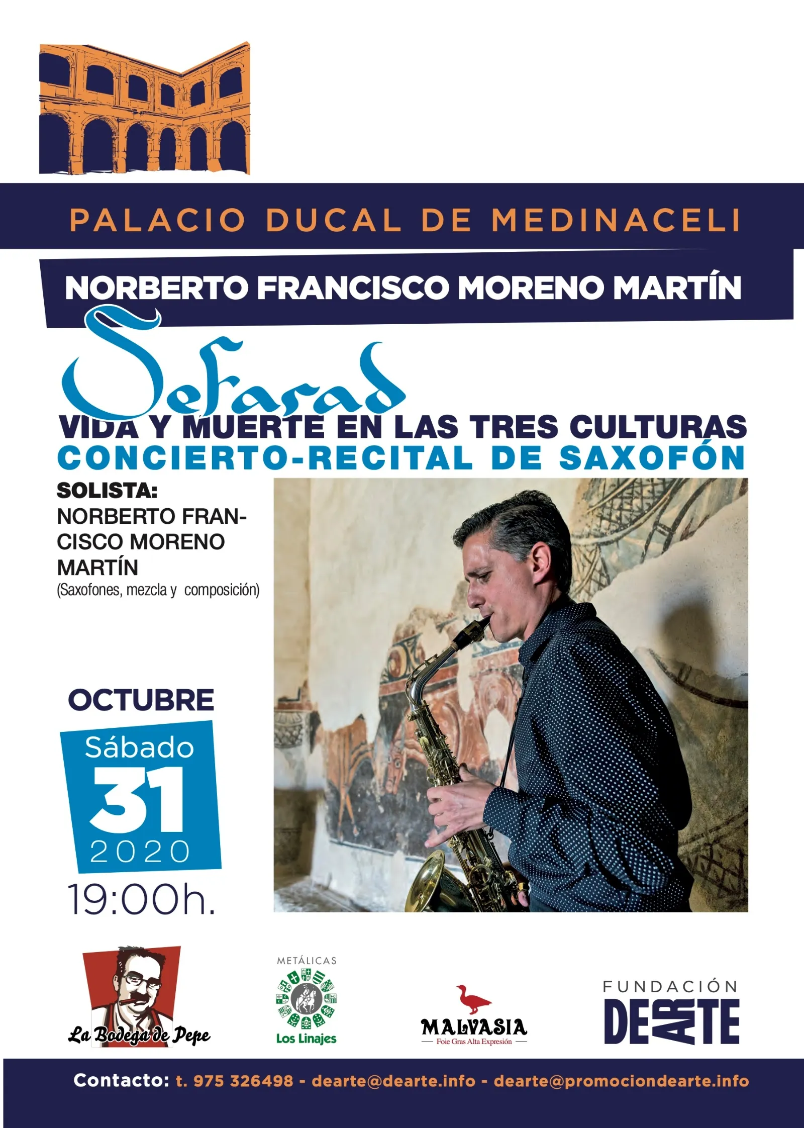 Cartel anunciador del concierto