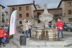 Llegada de la Iberian Classic Raid a El Burgo.