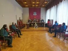 Una imagen de la Junta de Seguridad de Ágreda en la que ha sido suscrito el convenio. /SdG