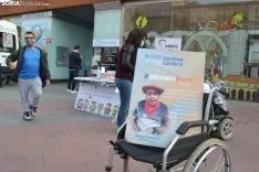 Una imagen de la concentración este martes. /SN