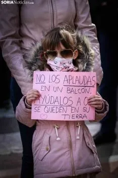 Soria se concentra por la Sanidad. /Viksar Fotografía