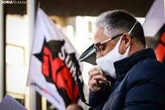 Soria se concentra por la Sanidad. /Viksar Fotografía