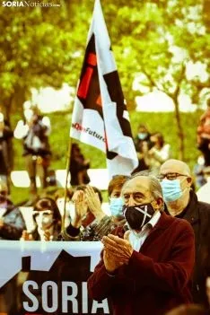 Soria se concentra por la Sanidad. /Viksar Fotografía