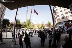 Soria se concentra por la Sanidad. /Viksar Fotografía