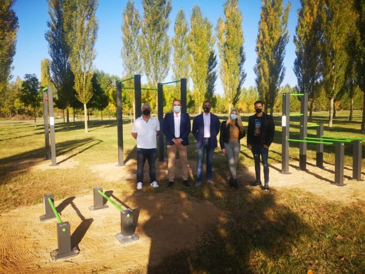 El Burgo de Osma estrena parque de calistenia