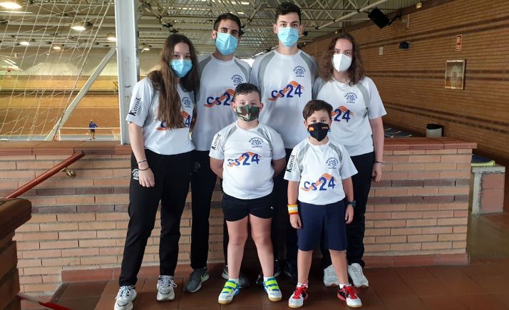 Los volantistas sorianos participantes en el torneo. /CBS-CS24