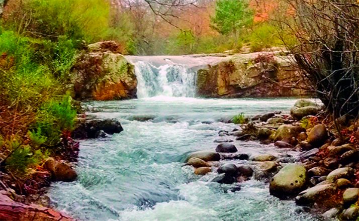 La zona del Chorrón contará con pequeños recorridos senderistas