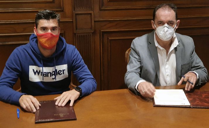 Rubén Andrés y Benito Serrano. /Dip.