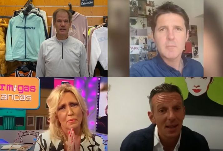 Abel Antón, Jesús Cintora, Lidia Lozano y Joaquín Prat.