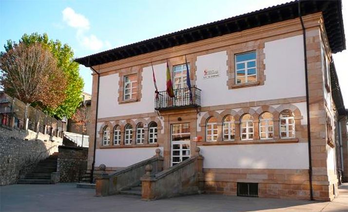 Un aula del CEIP La Arboleda, en cuarentena