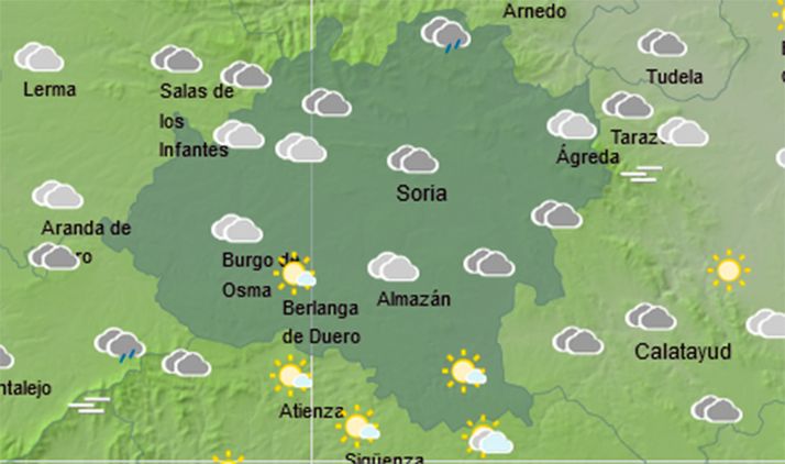 El tiempo en Soria: Mejoran las temperaturas