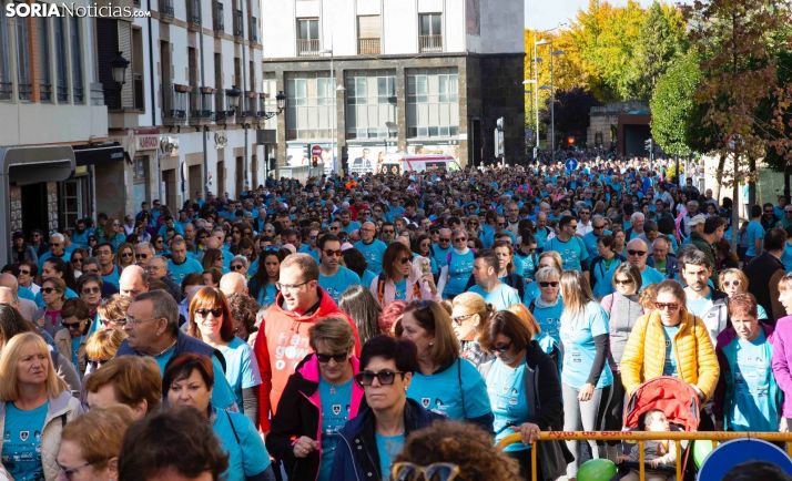 El VIII Camino por Soria Contra el Cáncer on line de esta mañana necesita todo el apoyo ciudadano