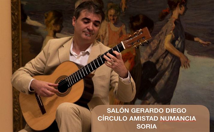 Este sábado, concierto de guitarra en el Casino