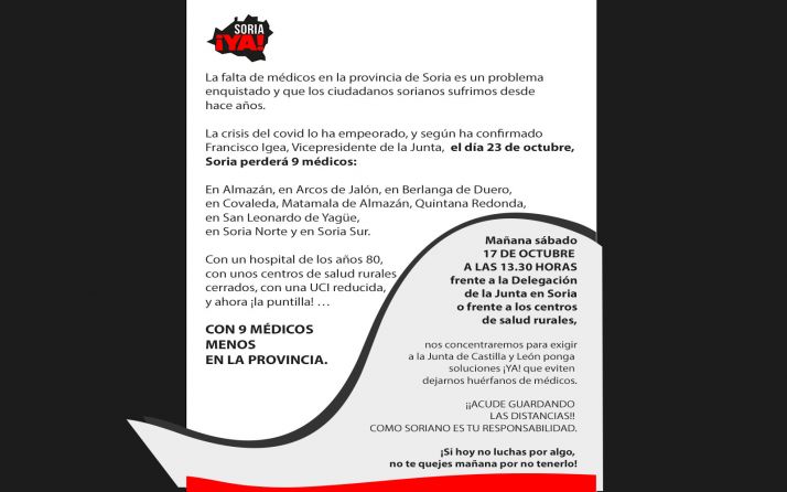 El mensaje de la convocatoria