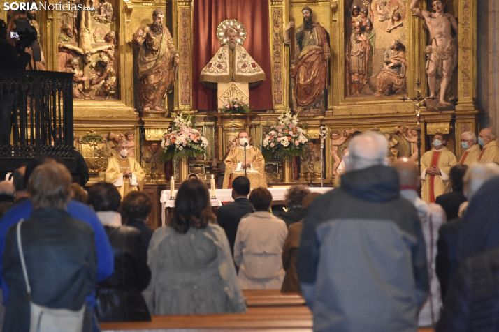 GALERÍA: Sobria misa por San Saturio