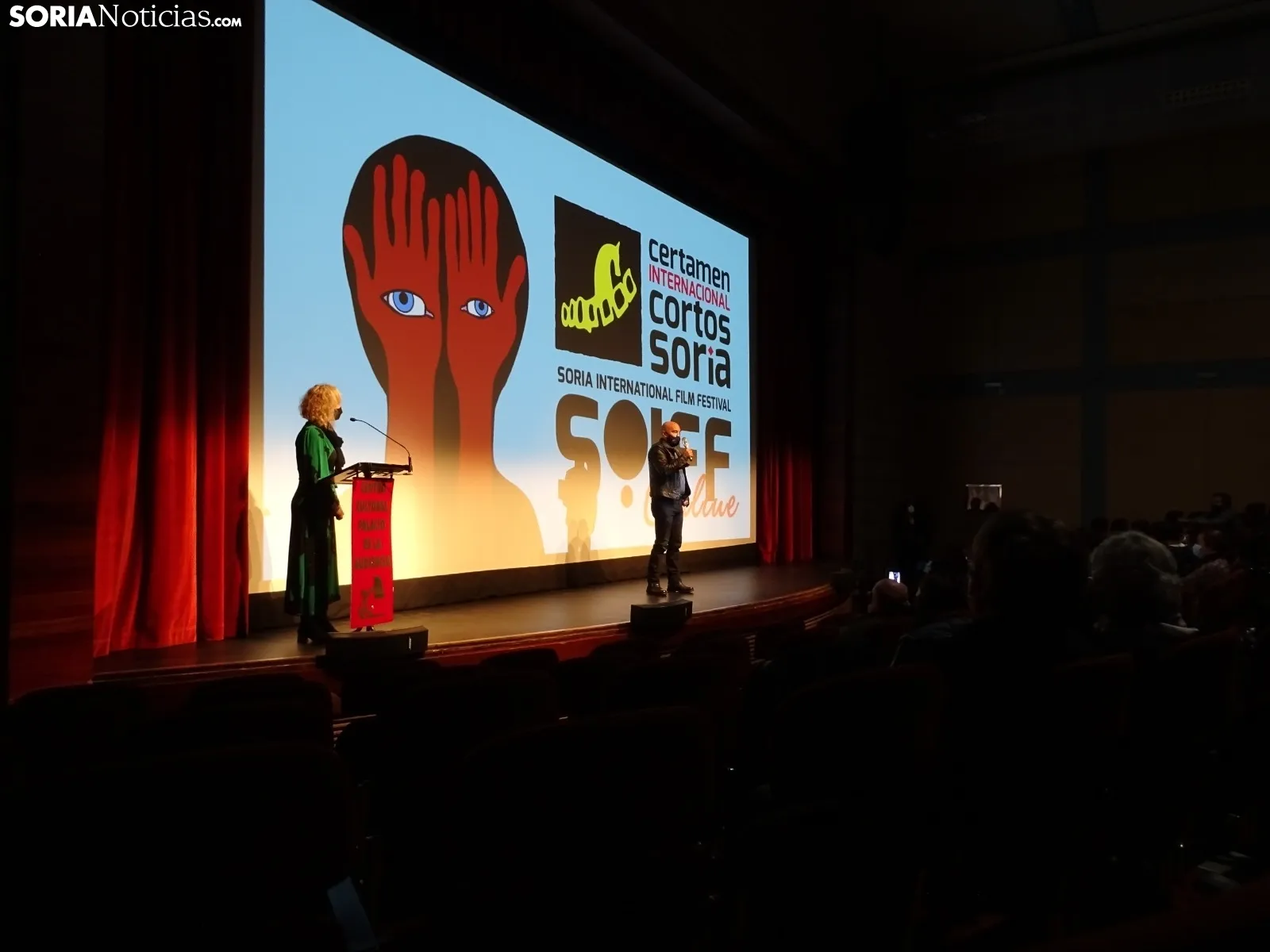 Una imagen de la sesión de entrega de premios. /SN