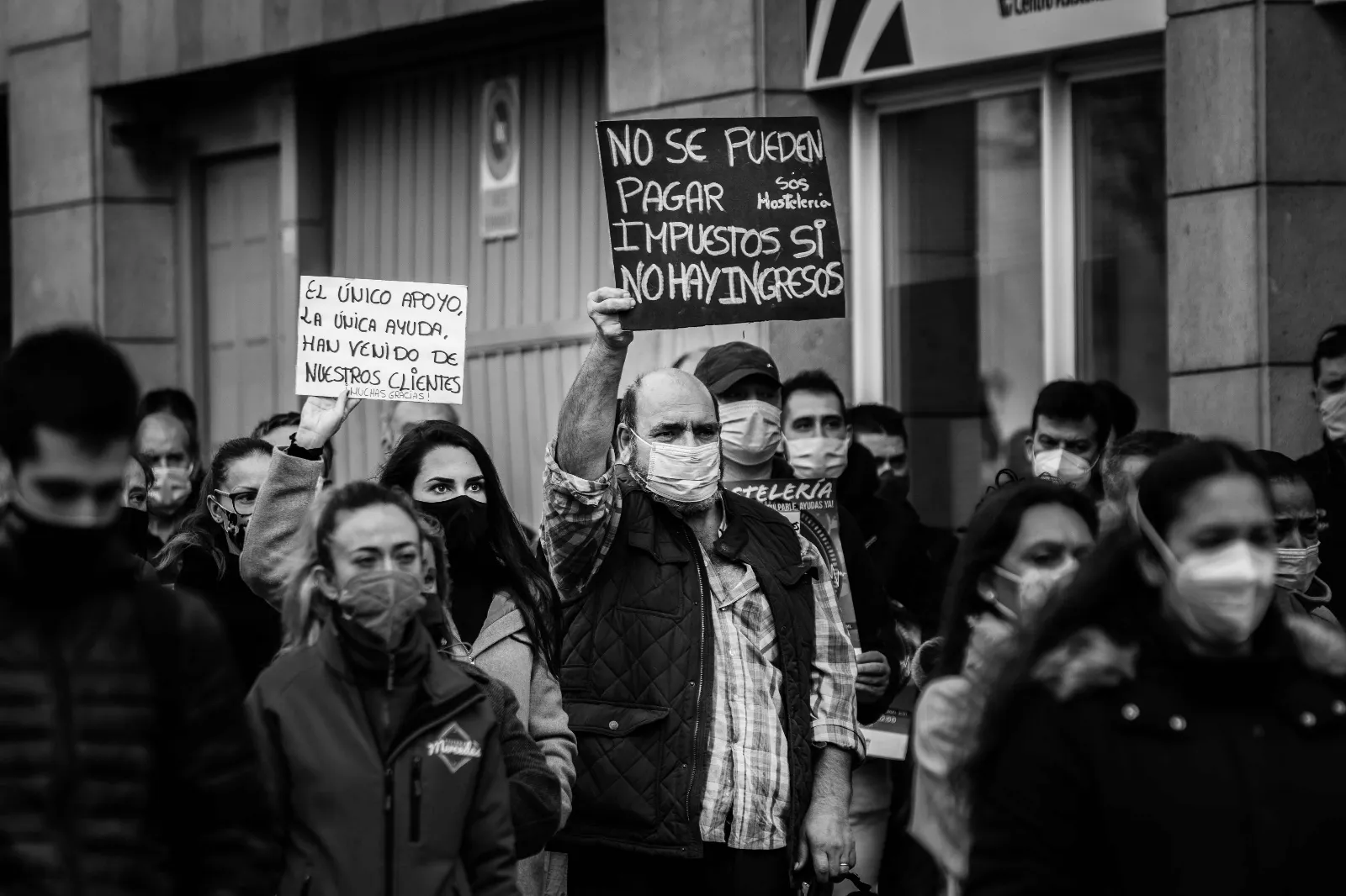 Foto 17 - La protesta de los hosteleros sorianos, en im&aacute;genes