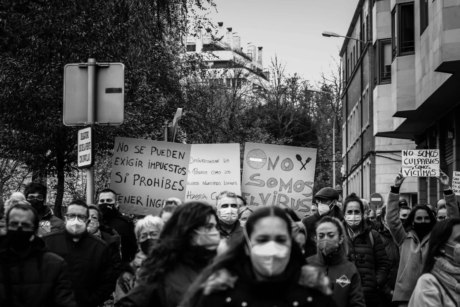 Foto 12 - La protesta de los hosteleros sorianos, en im&aacute;genes