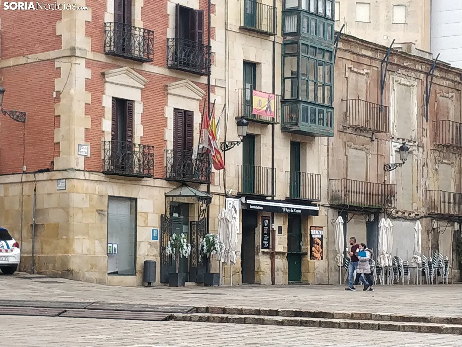 Soria tras el cierre de los bares. SN
