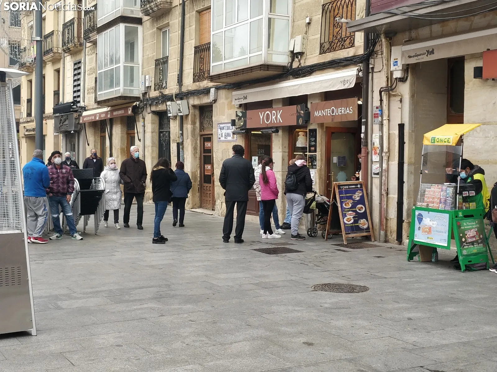 Soria tras el cierre de los bares. SN