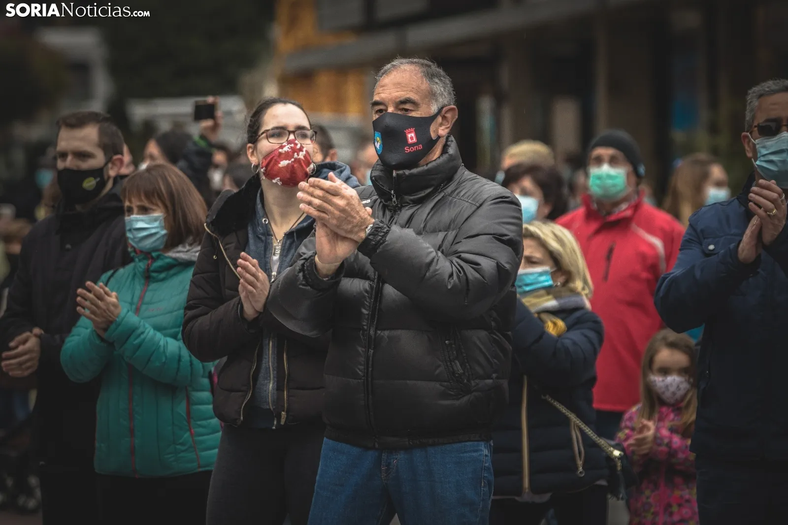 Concentración por la reapertura de los espacios deportivos. /Viksar Fotografía