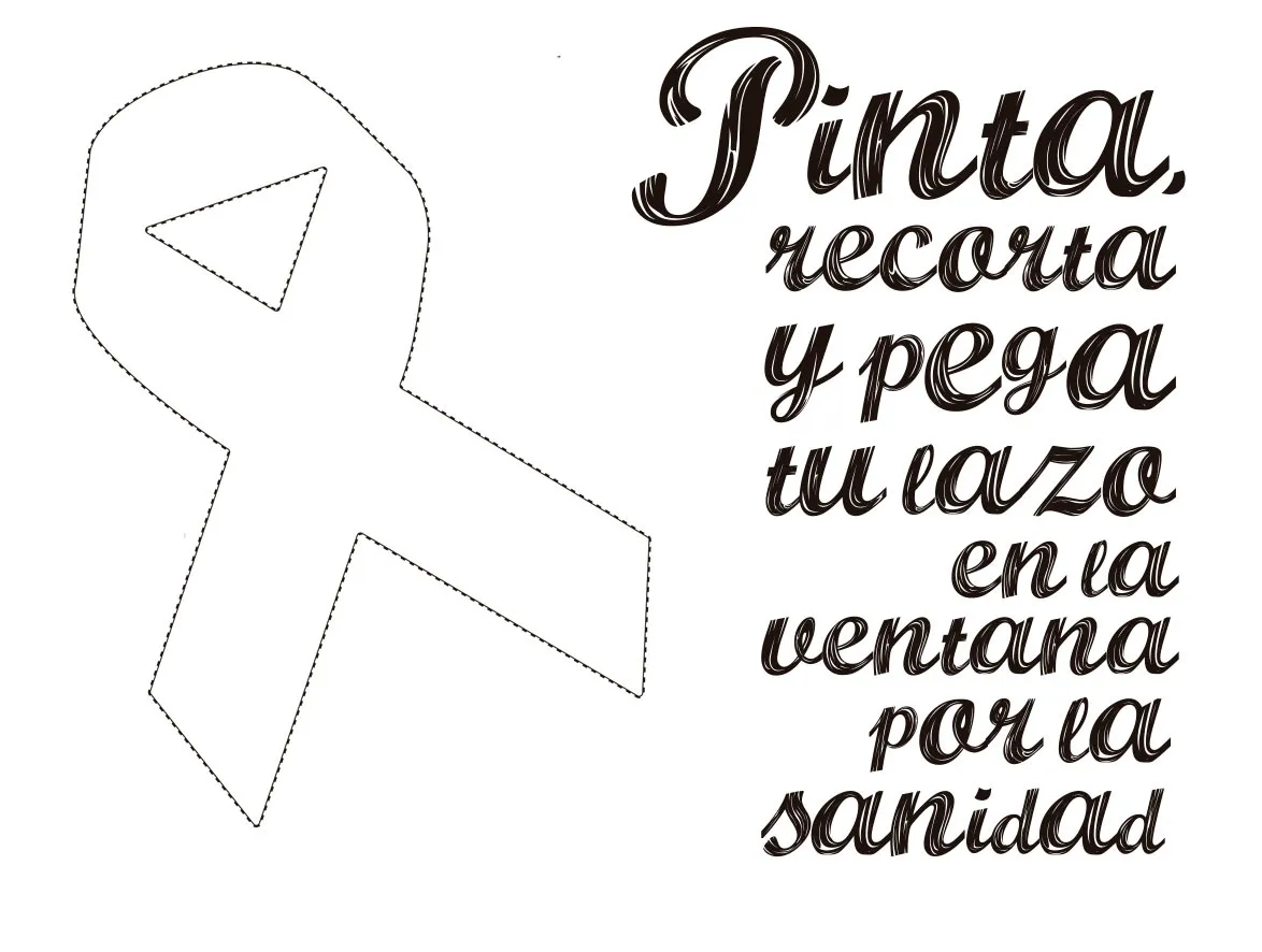 El recortable infantil que propone la plataforma. 