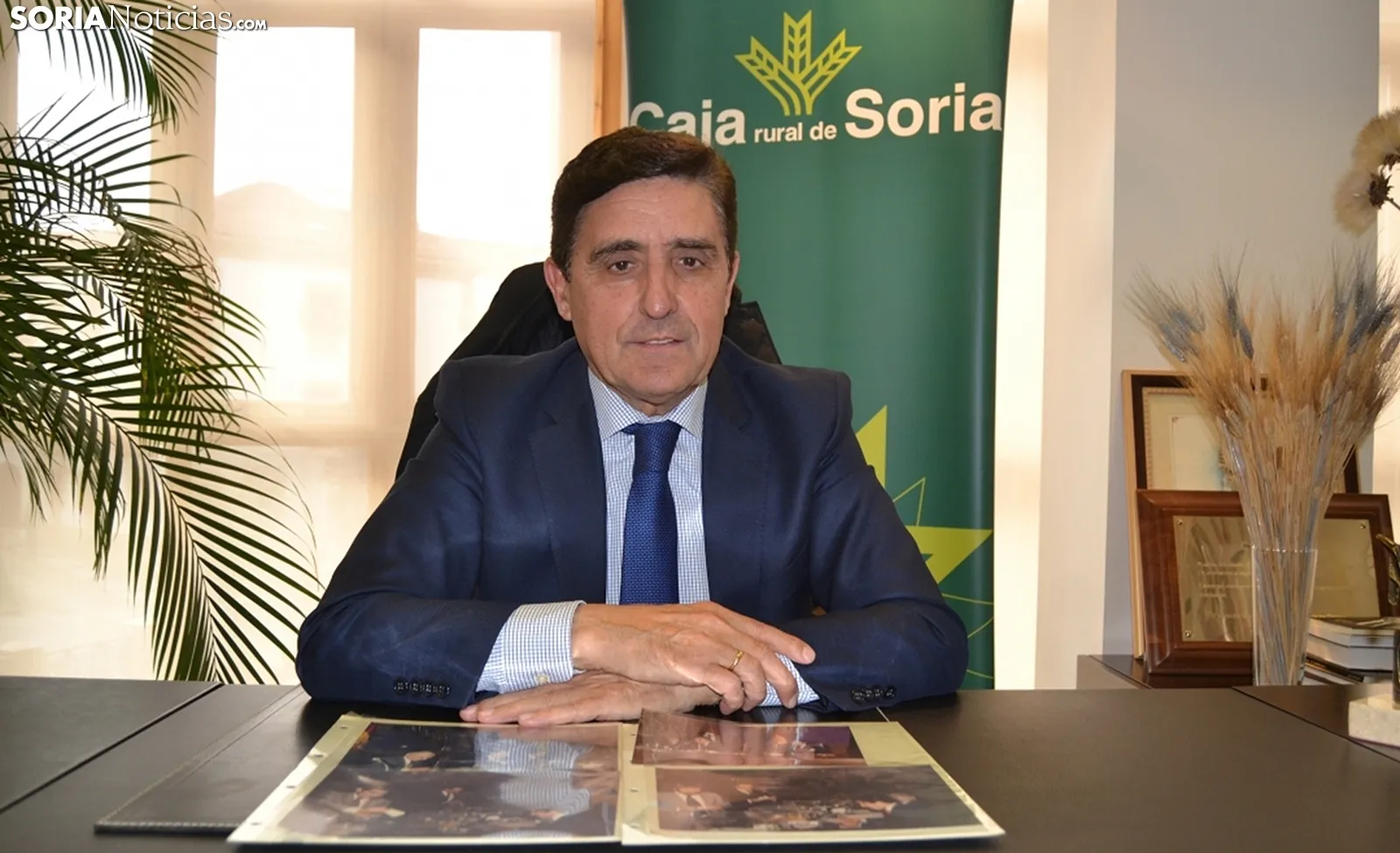 Carlos Martínez Izquierdo, presidente de Caja Rural de Soria