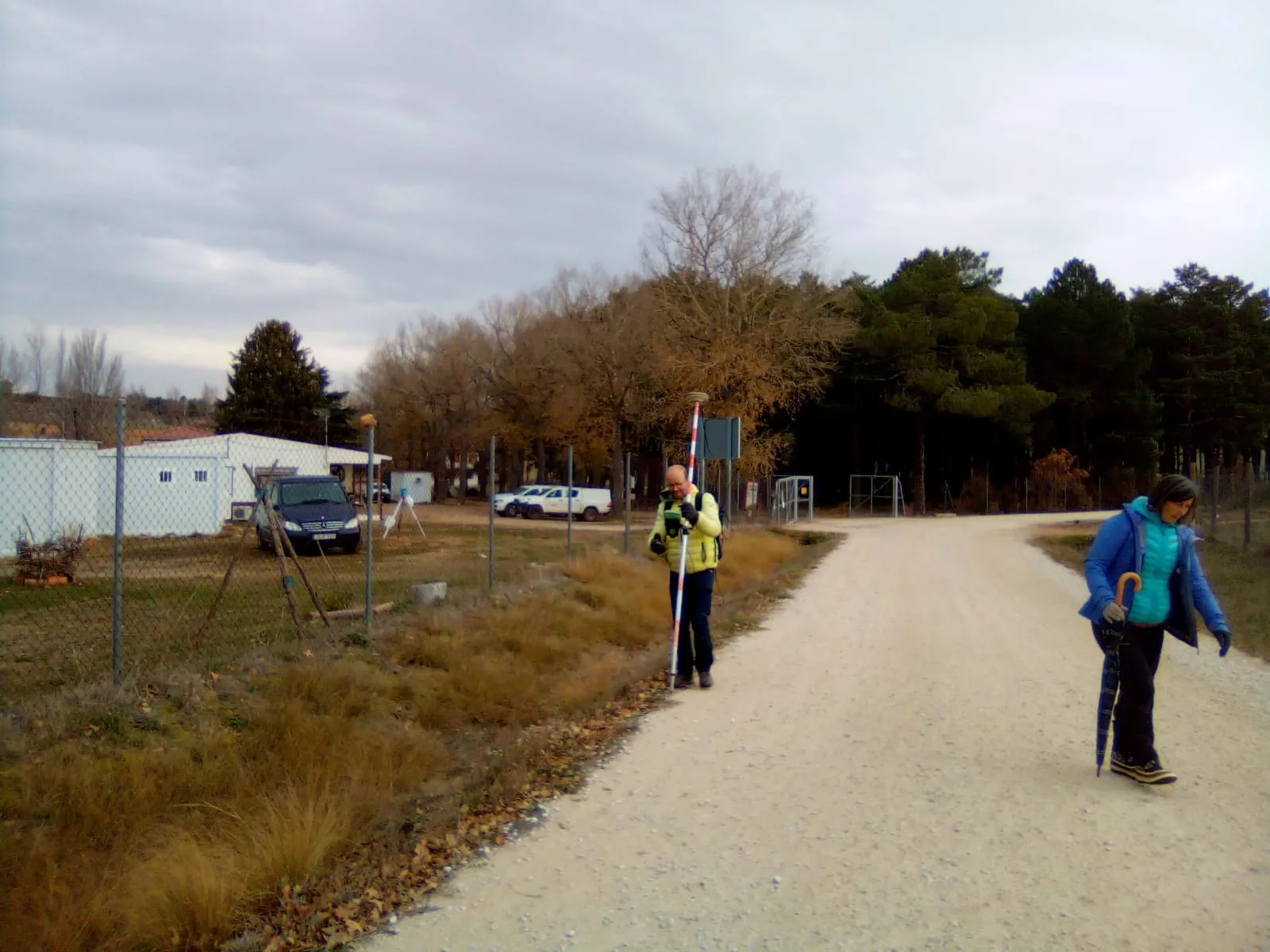 Trabajos de campo para la nueva BRIF de Lubia.