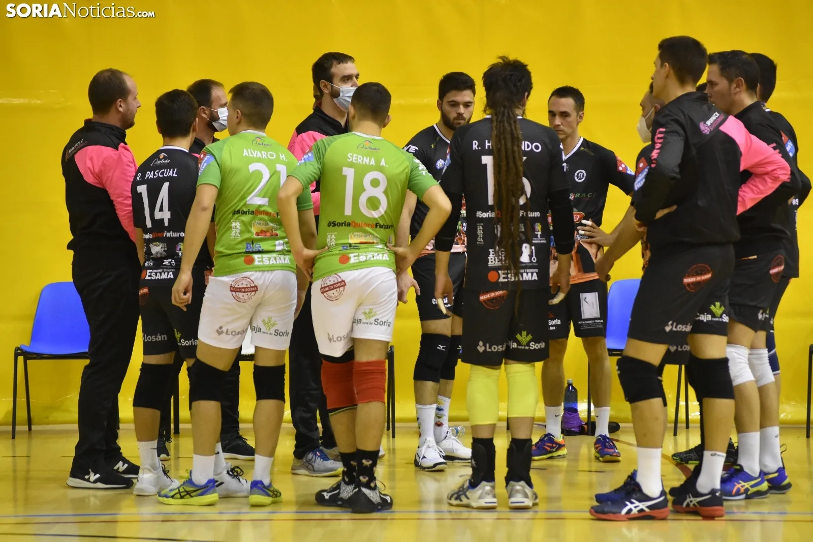 Moreno Sáez Sporting CV Soria-Parla Quorum.