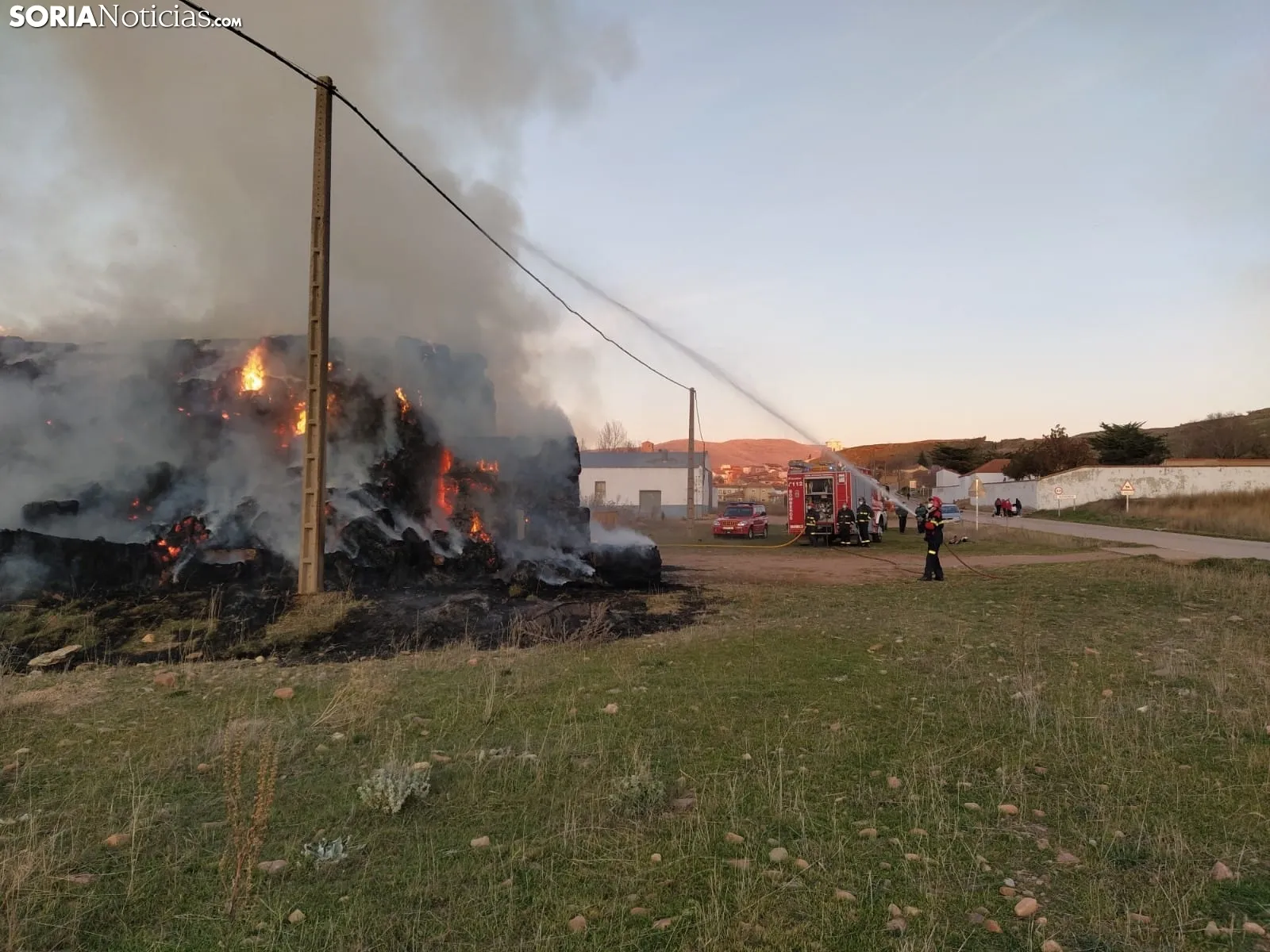 Una imagen del incendio/SN