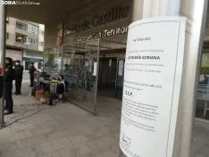Una imagen de la concentración este viernes. /SN