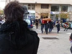 Una imagen de la concentración este viernes. /SN