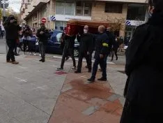 Una imagen de la concentración este viernes. /SN