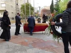 Una imagen de la concentración este viernes. /SN